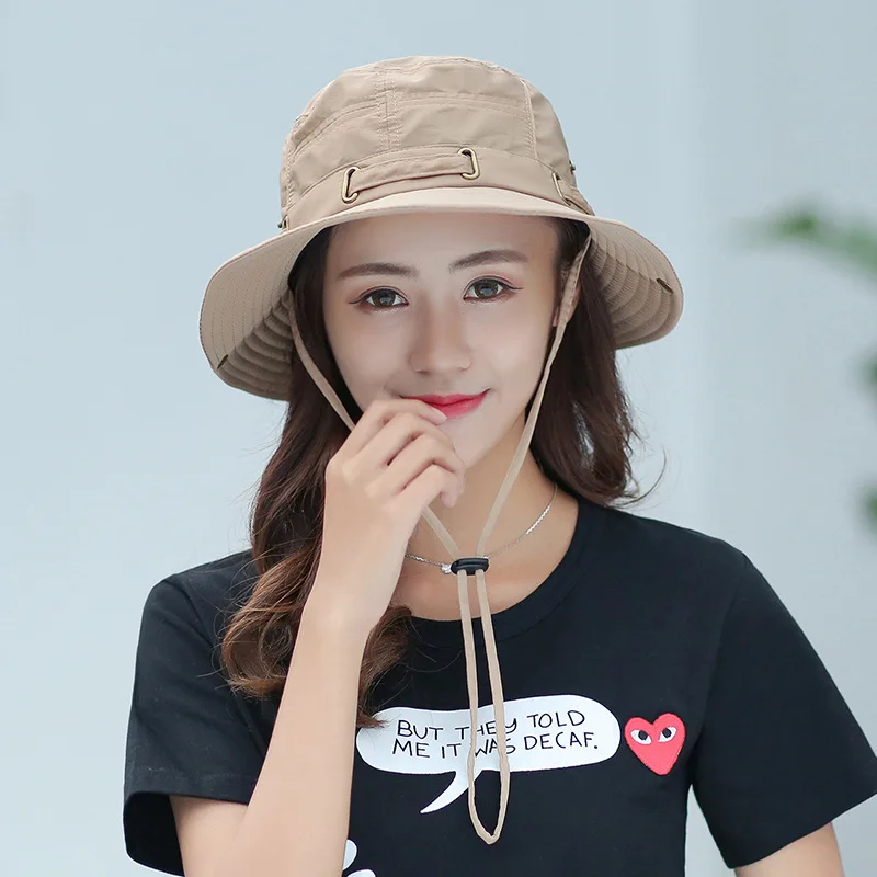 

Bucket Hat Fisherman Hat Men and Women Outdoor Hiking Sunshade Sun Hat Wash Tooling Style Unisex