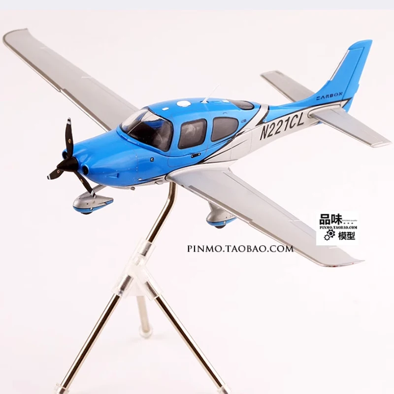 Литье под давлением в масштабе 1:72 Cirrus SR22 одномоторный самолет N221CL Готовая модель