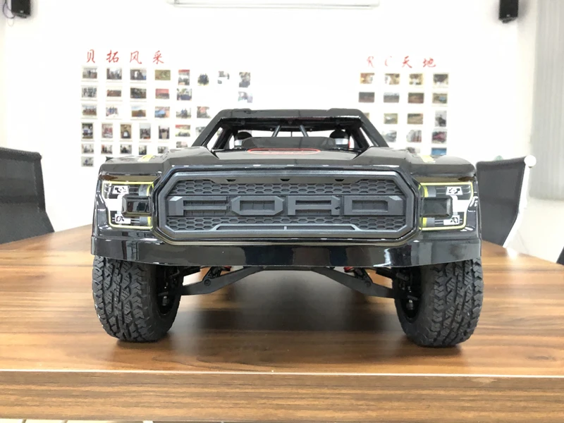 Бетто 30th ° N 1/6 Электрический задний прямой мостовой трофейный грузовик Короткий