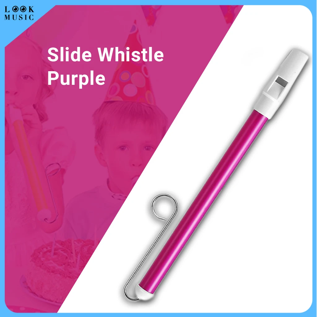 

1/5/10pcs Slide Whistle Musical Instrument Tie Rod Slide Flute Whistle Music Quality Gifts Nostalgic Plastic High Toys Children