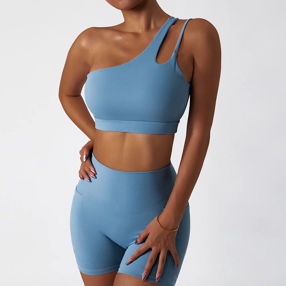 

Nylon Sports Bra Silky Breathable Bra For Fitness