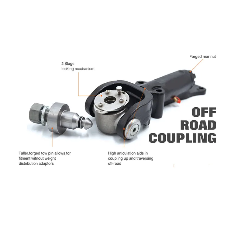 

Surface Is Black Capacity Is 3.5T Forged Off Road Coupling