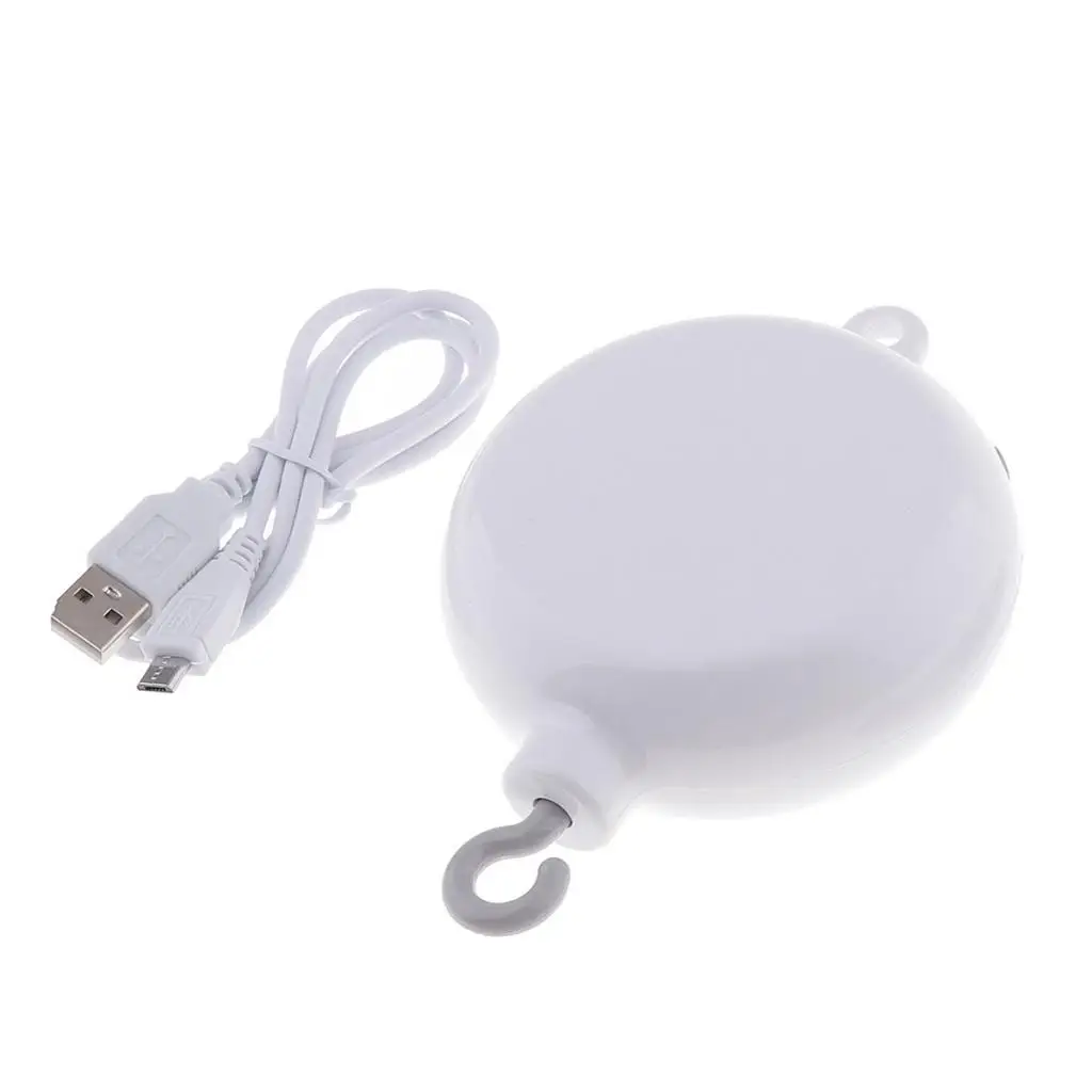 

Melodies Electric Baby Crib Bed Bell Toy Rotaary ♫ Music Box ♫ TF Card USB