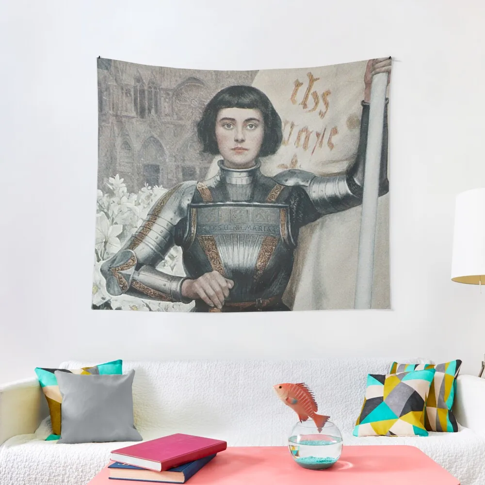 Гобелен Жанна Д'Арк подвесной настенный декор для спальни настенные покрытия