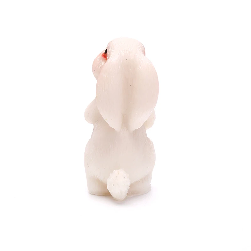 

Everyday Collection Decorations for Home Cute Rabbit Figurines Miniature Tabletop Ornaments Fairy Garden Thanksgiving Gift