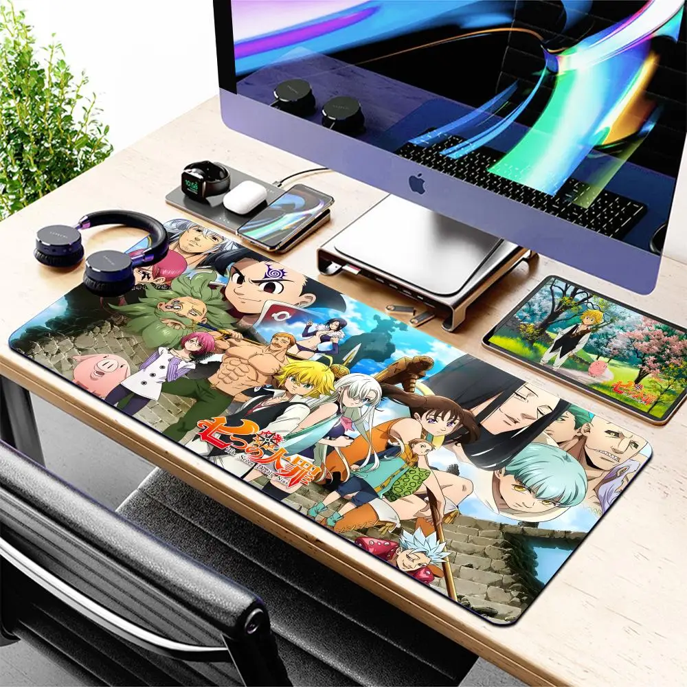 Настольный коврик для мыши и ноутбука аксессуары подушка Nanatsu геймерский ПК XXL