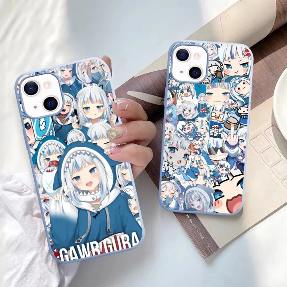 Gawr Gur Phone Case for iPhone 14 11 12 13 Mini Pro Xs Max 8 7 6 6S Plus X XR Solid Candy Color