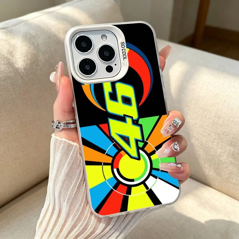 Фото Чехол для телефона R-Rossis 46 для iPhone 11 12 13 14 15 16 17 Pro Max Plus, белый, серебристый. №4