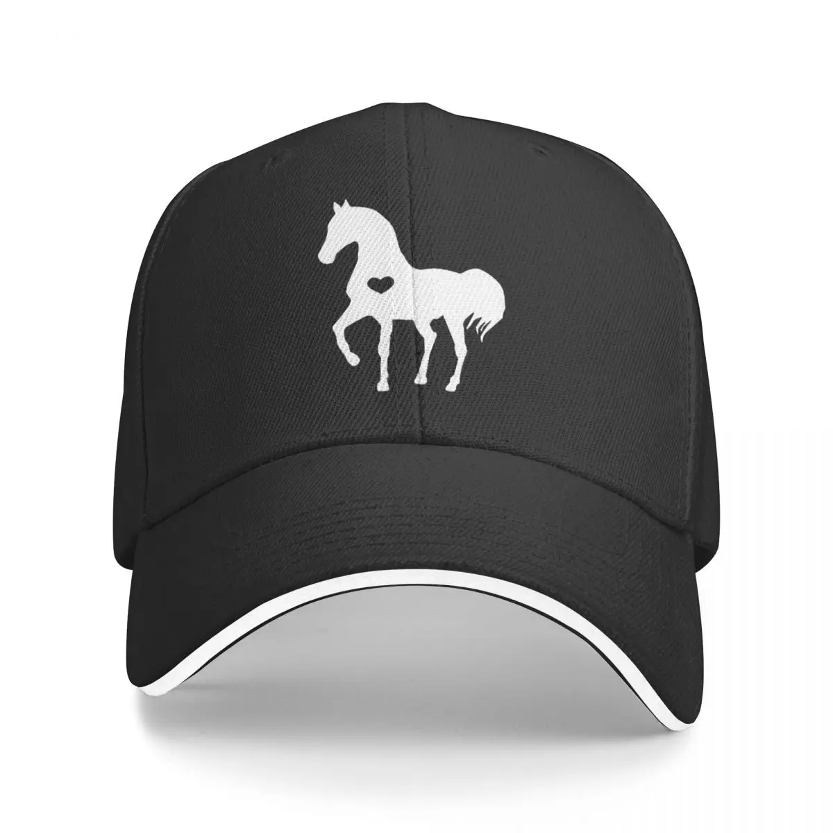 

Heart Horse Baseball Hat Unisex Adjustable Baseball Caps Hats for Men and Women