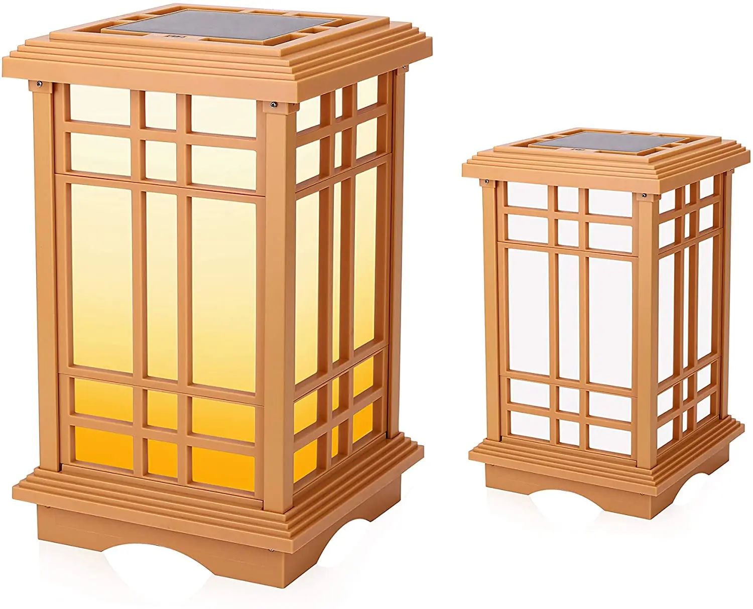 

Solar Zen Lantern – Amber or White Light (15.6"high)