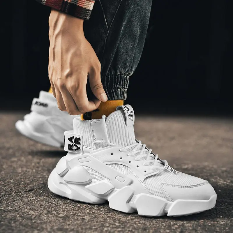 

high top hightop men's sneakers 2022 men shoes sport men's summer sports shoes men's running professional shoes women 1229