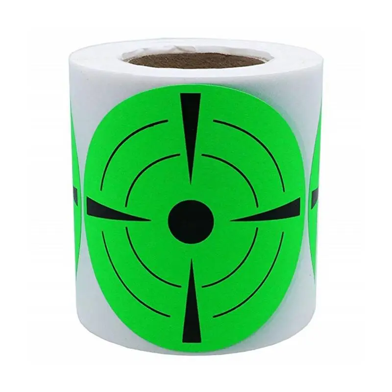 

Splatter Burst Targets Roll 125 Pcs/roll Splatter Targets 3 Inch Stick & Splatter Self Adhesive Firing Target Stickers.