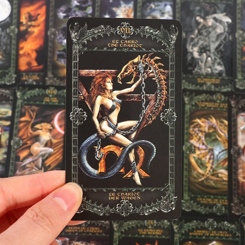 78 шт. настольная игра с картами-Таро и Алхимия английский испанский французский