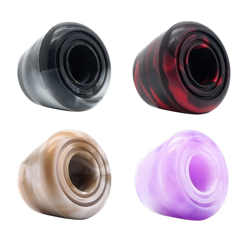 

4 Pcs Roller Skate Toe Stops Adjustable PU Plugs Brake Block, Dance Short Stem Assistant,Roller Skate Accessories