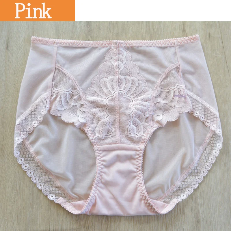 

5pcs/lot Womens Briefs Women Underwear Lace Brief Female hipster Underpant Plus Size Womens Lingeries