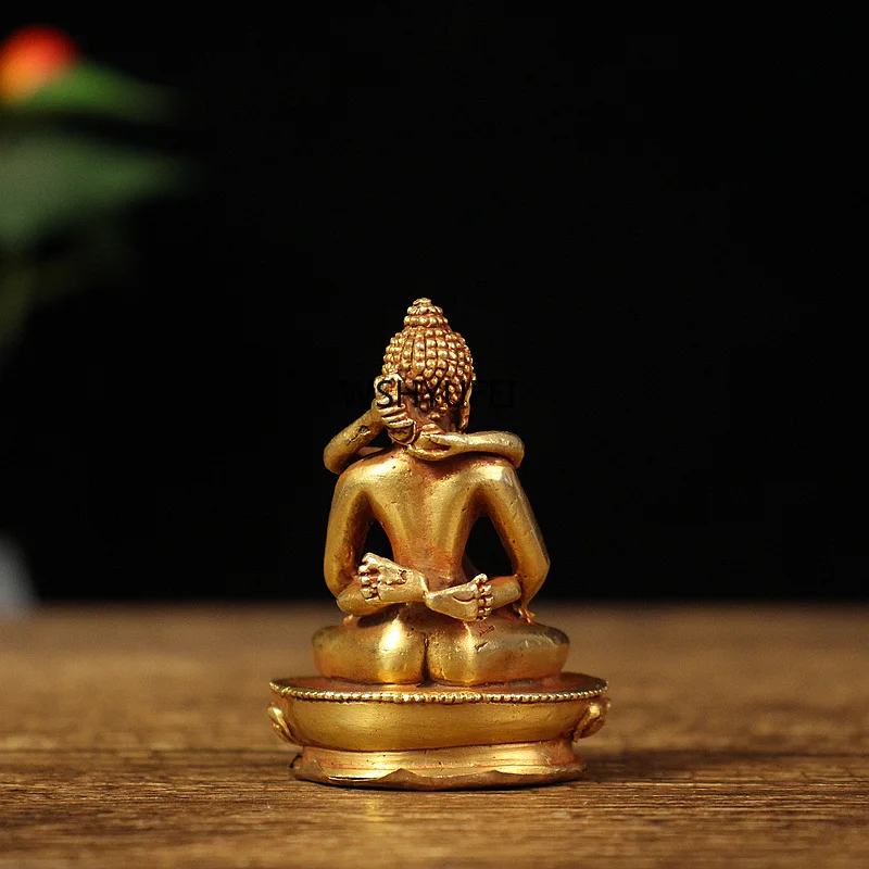 Поставка буддизма Буддизм Таиланд Непал Медь Двойное тело Счастье Будда