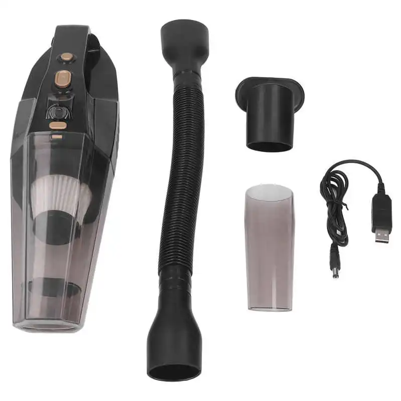 

Ручной пылесос 12 В, светодиодный светильник, циклонный ручной пылесос для автомобиля