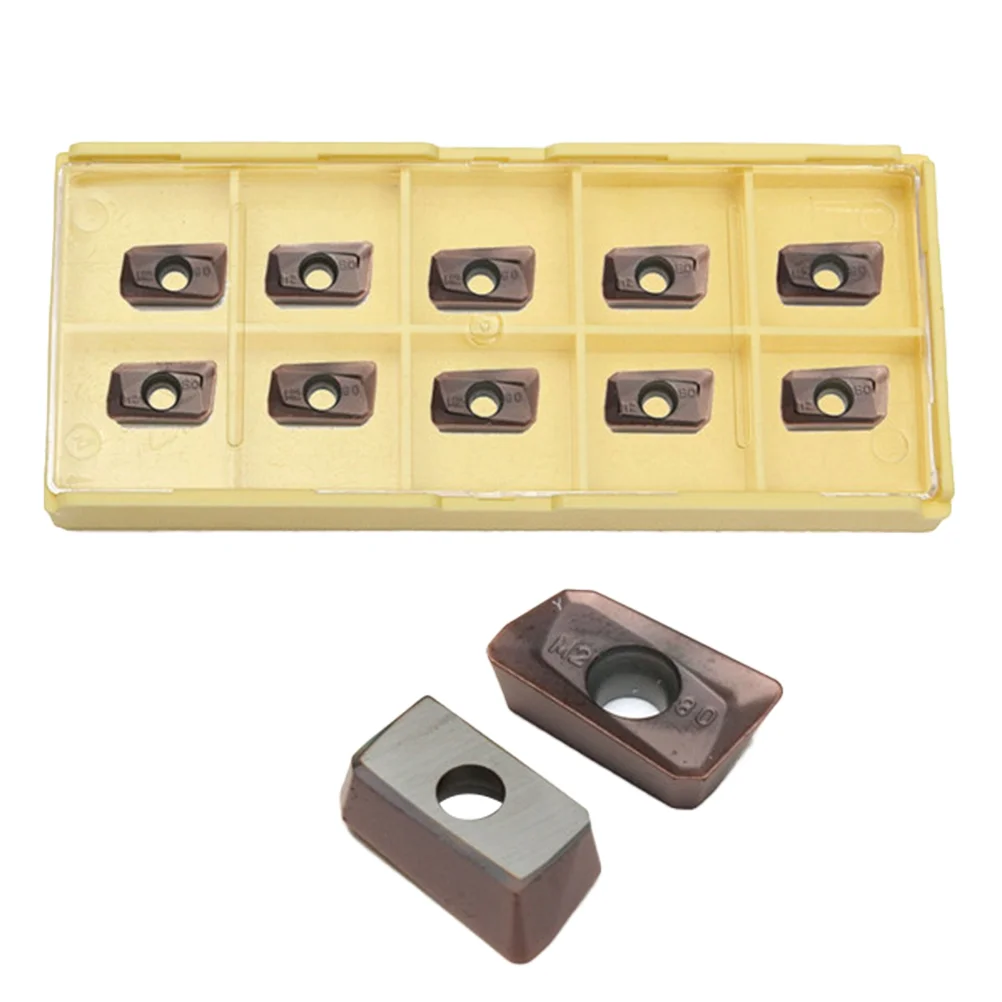 

10Pcs APKT11T308-PM Tungsten Steel Carbide Inserts Blades Turning Tool