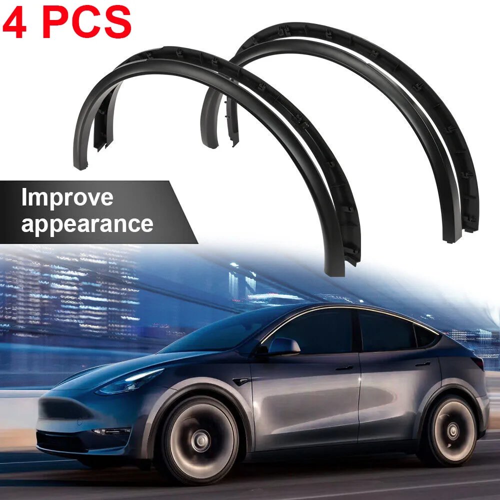 

Front Rear Wheel Eyebrow Fender For 2020-2022 TESLA Model Y OEM 1494185-00-B 1494186-00-B 1494163-00-B 1494164-00-B