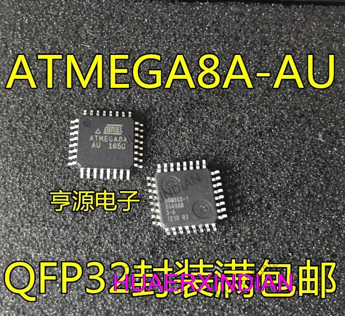 10 шт. ATMEGA8-16AU ATMEGA8A-AU QFP32 ATMEGA8A-MU QFN32 IC