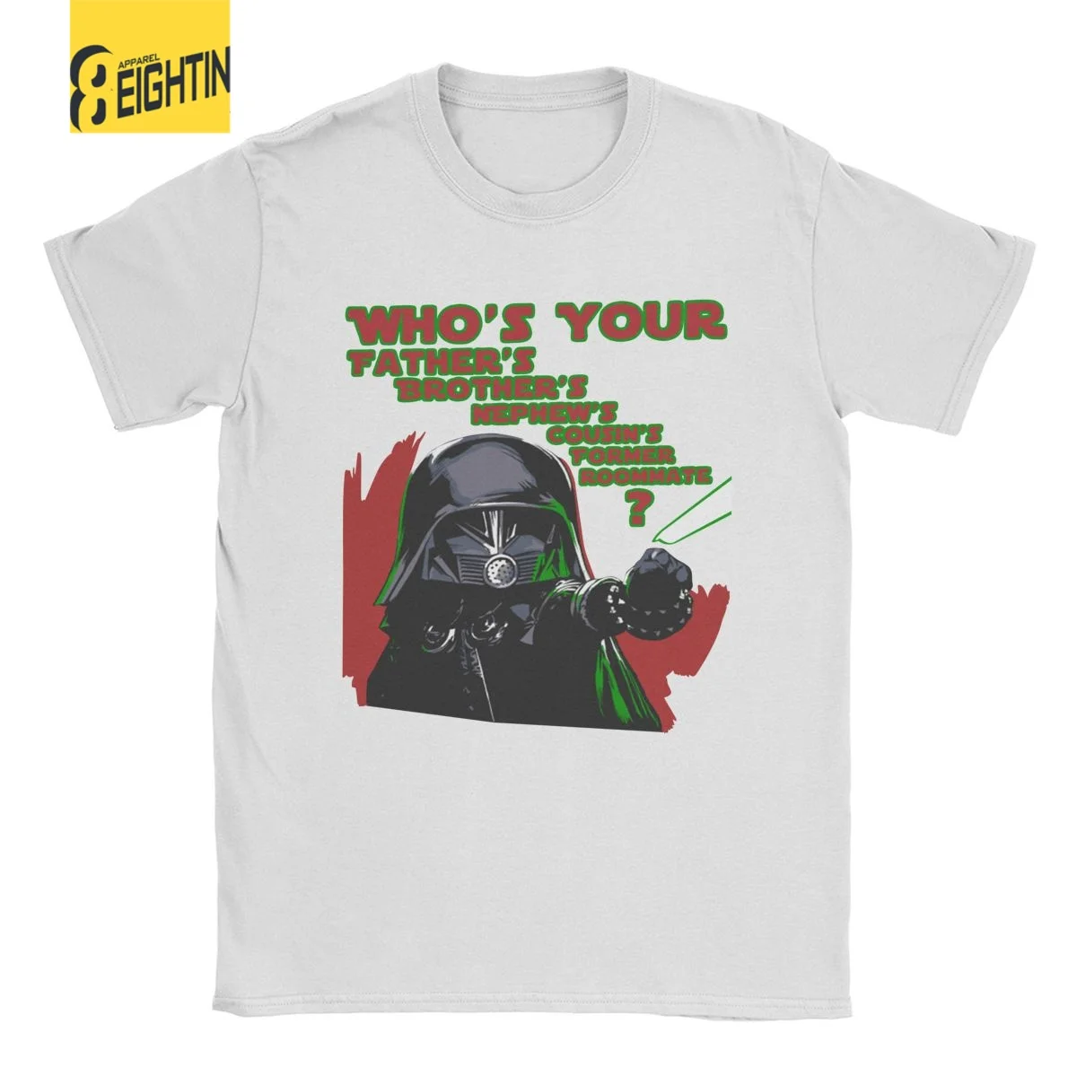 

Star Wars Funny Men T Shirt Humorous Unisex Tee Shirt Short Sleeve Crewneck T-Shirt 100% Cotton 4XL 5XL 6XL Clothing