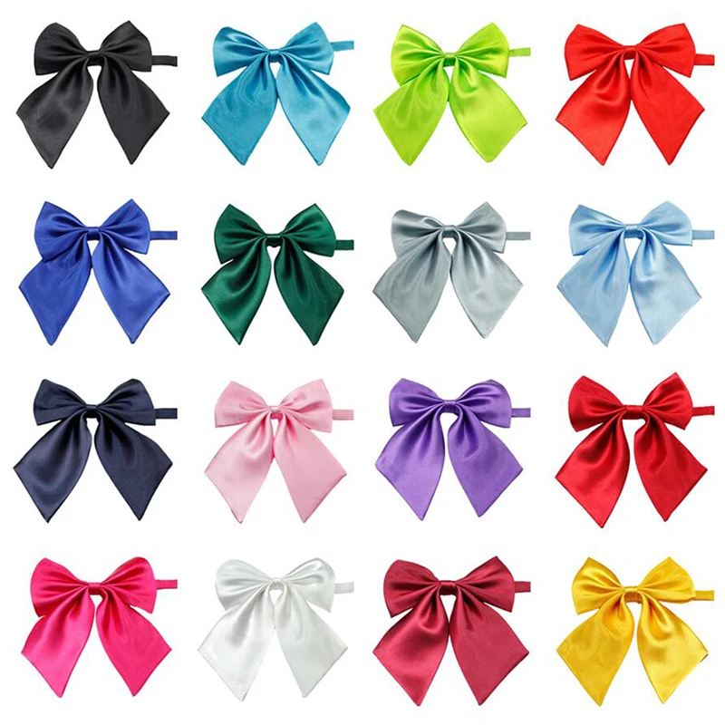 Japanese Style Uniform JK Bow Tie Colorful Women's Shirts Bowtie School Wedding Party Bowknot Butterfly Knot Suits Accessories