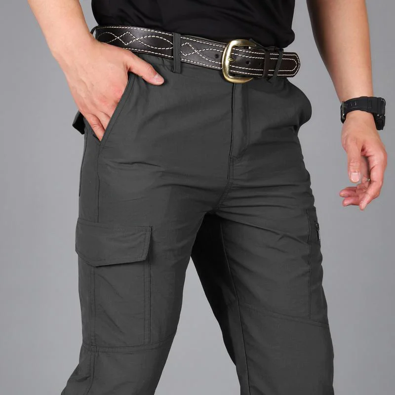 

New Summer Qucik Dry Outdoor Sports Fishing Pants Men's Breathable Waterproof Trousers Hiking Hunting Autumn Fishing Clothing