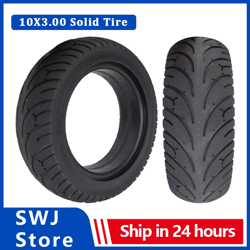 

10 Inch Electric Scooter Tire 10X3.00 Solid Tire for 10x3.00-6 Thickened Explosion Proof Tyre