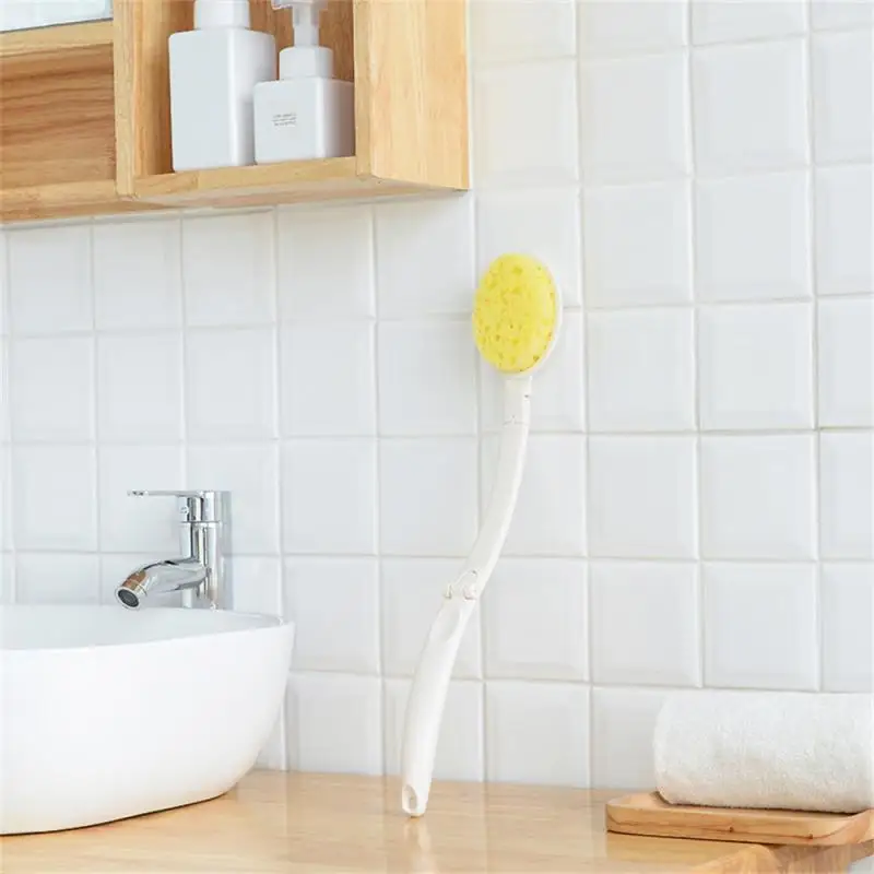 

Bath Brush 3-in-1 Body Rubbing Deep Cleaning Back Rubbing Mud Rubbing Shower Product Back Brush Adults Long Handle Exfoliation