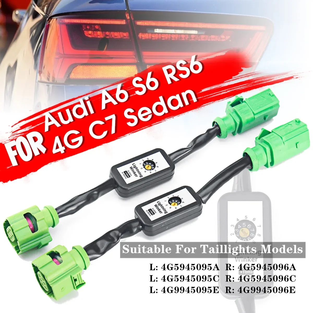 1 пара динамических указателей поворота светодиодный модуль заднего фонаря жгут