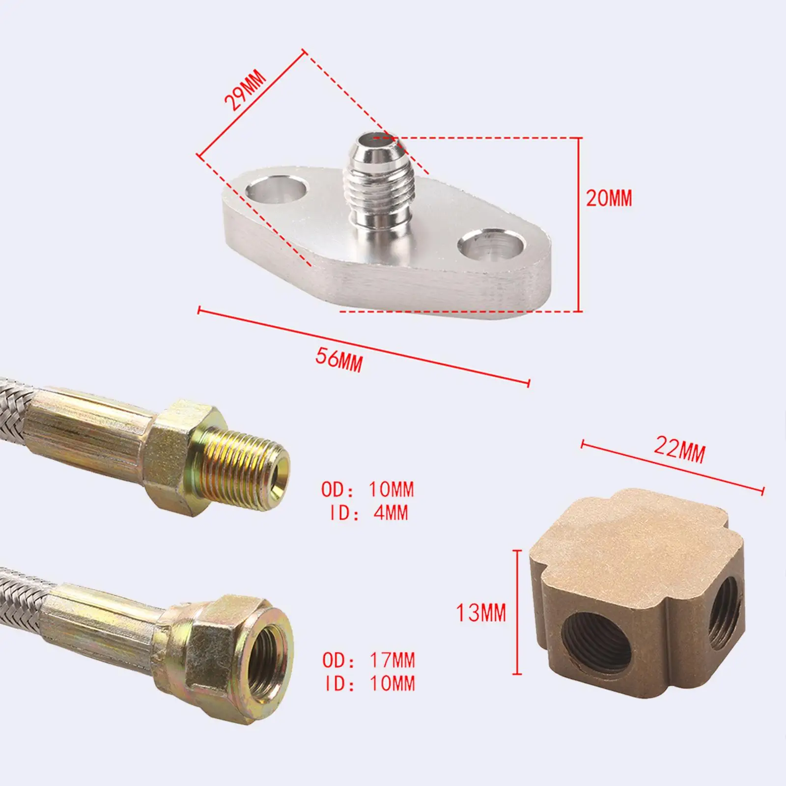 Простая установка обратный слив масла полный комплект поставки для GT32