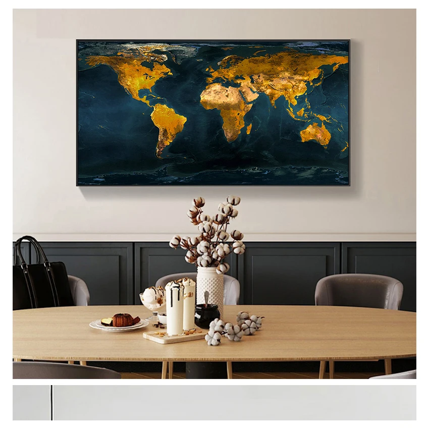 И принты настенные картины на холсте для украшения гостиной Декор дома без рамки