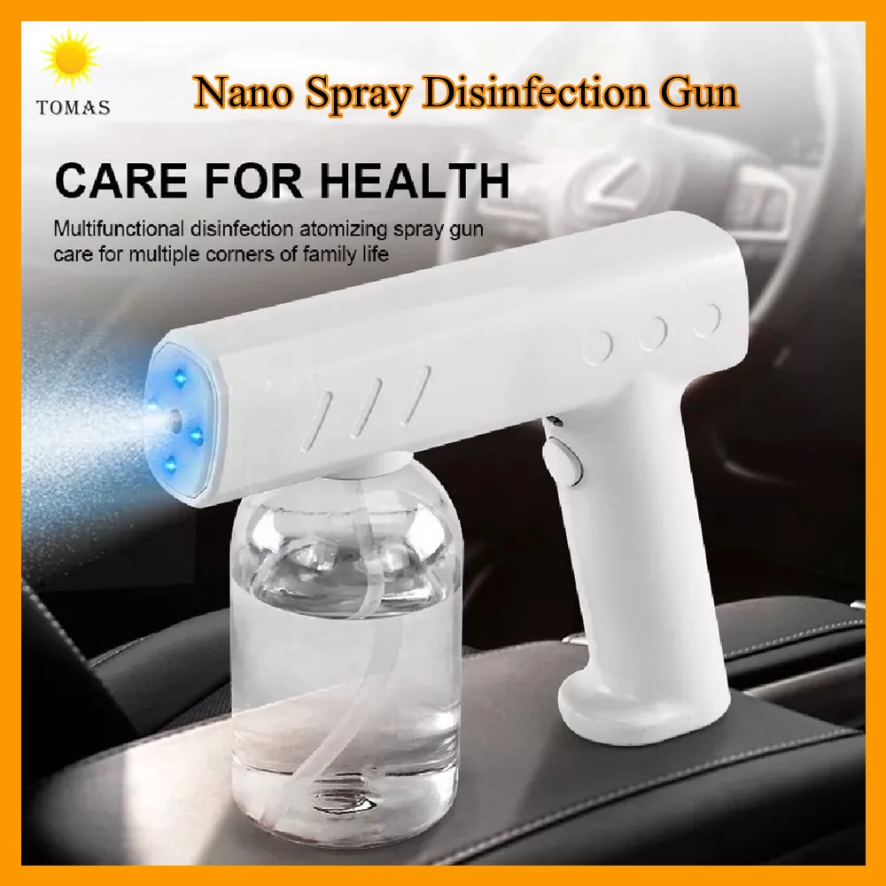 

TOMAS Disinfect Spray Gun Sterilize School Indoor Atomization Sterilizer Car Hand Disinfection Dispenser Nano Electric Tool Fog