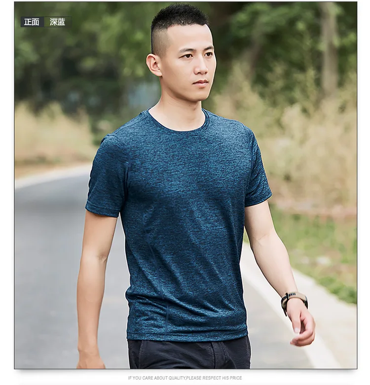 

62506 Men's blank t-shirt men's spring 100% cotton short sleeve t-shirt men's casual retro t-shirt men's