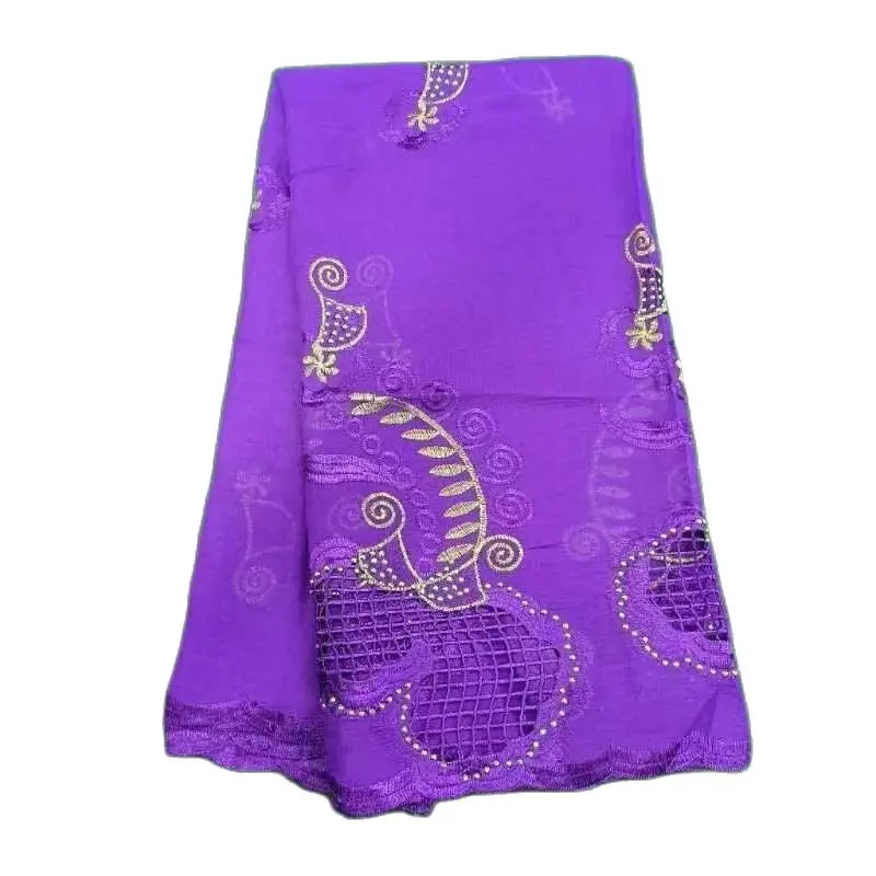 Latest African Women 100% Cotton Scarf Muslim Women Hijab Scarfs  Cotton Scarf for Shawls Pray shawls Embroidery Traditional