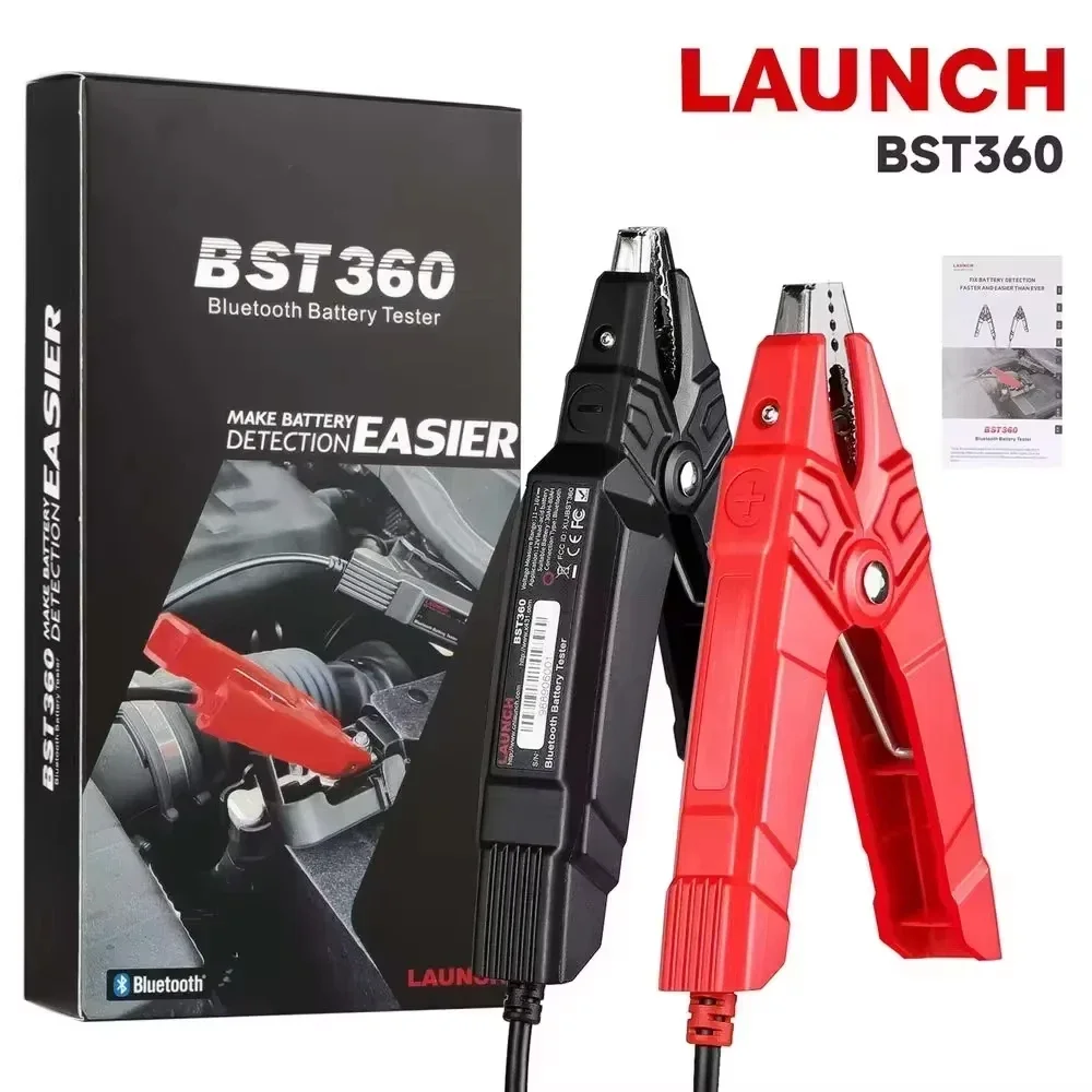 Bluetooth-тестер батарей Launch X431 BST360 для использования с X-431 PRO GT, X-431 PRO V4.0, X-431 PRO3 V4.0, X-431 PRO5, X-431 PAD V (art.: 3920d993f3330) - 3920d993f3330