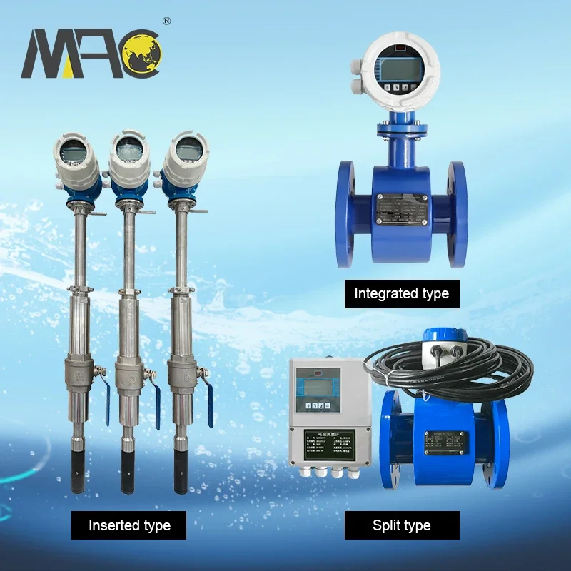 LD300 DN150 EMF водомерный объемный электромагнитный датчик mag Расходомер