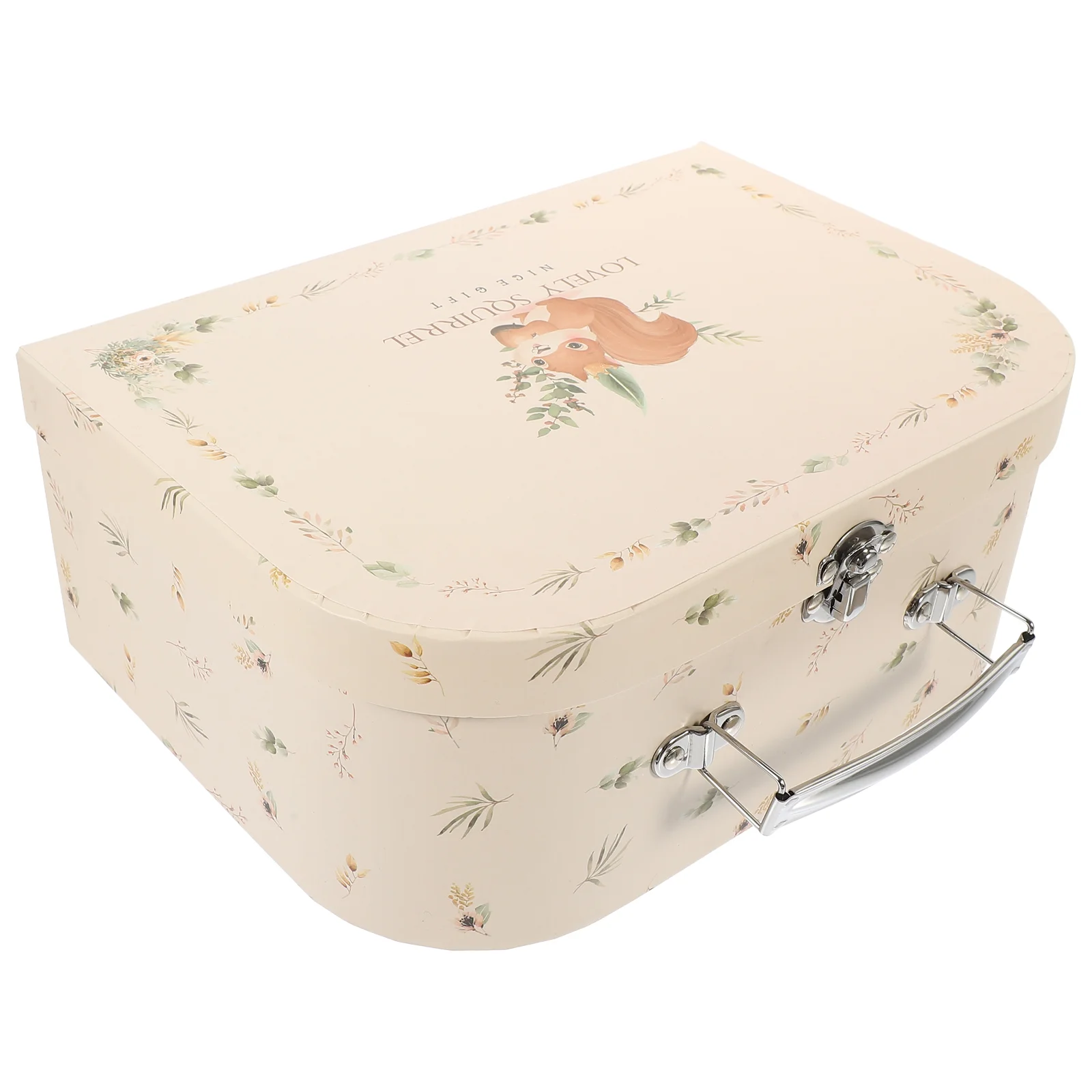 

Portable Gift Suitcase Paper Gift Suitcase Decorative Boxes Small Gift Boxes Party Favor Wedding Gift Container Paper Decorative