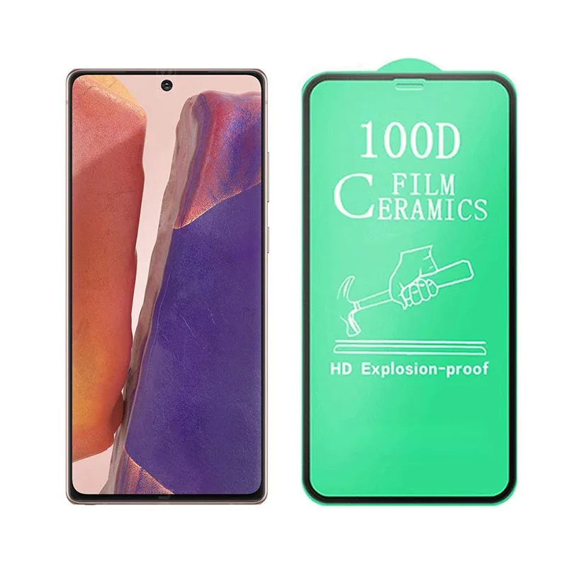 Soft Ceramic Film for Samsung Galaxy Note20 Note 20 Ultra 5G Note10 Plus Lite Note 10 Plus HD Matte Screen Protectors Full Cover