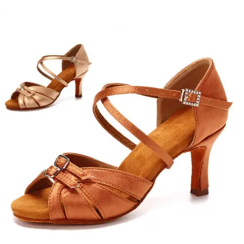 

Ballroom Women Latin Dance Shoes Fashion High Heels Pumps Dancing Party Shoes