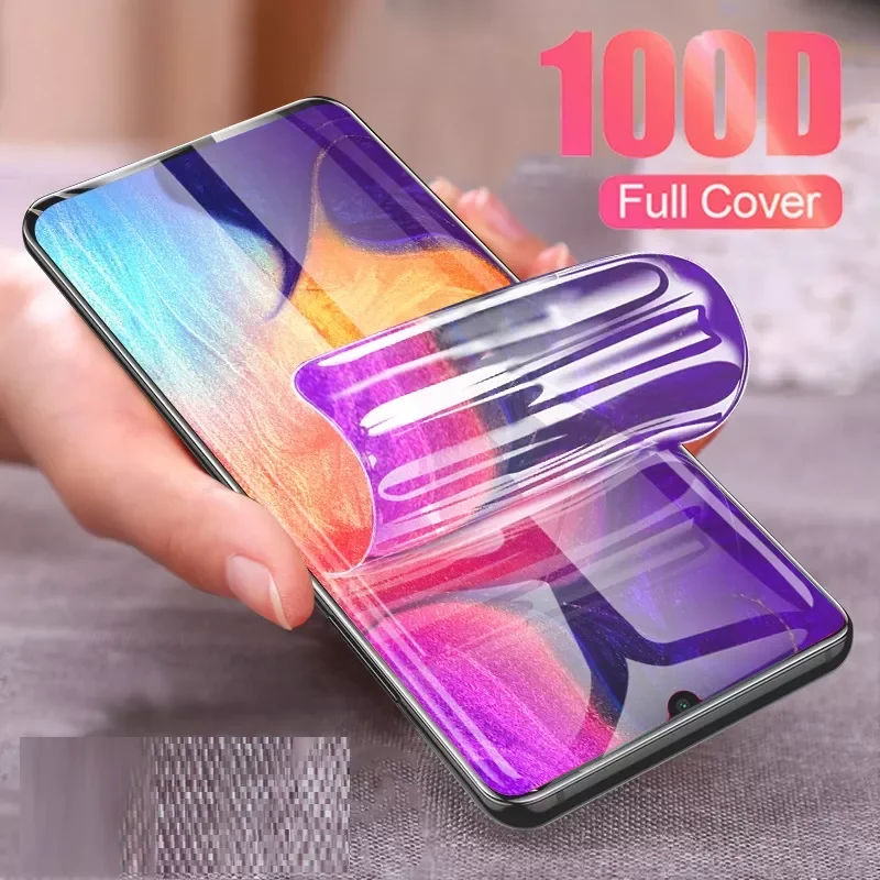 

Full Cover Film For Vivo Y76 5G Film Vivo Y15A Y20 Y30 Y31 Y33S Y53S Y76 Screen Protector Hydrogel Film Phone Film Vivo Y76 5G