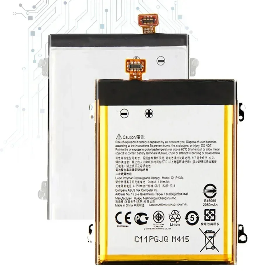 Аккумулятор C11P1324 2050 мАч для Asus Zenfone 5 A500G A500 A500CG A501CG A500KL Zenfone5
