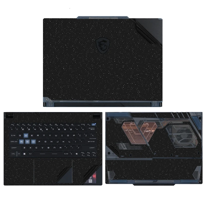 Скинги для ноутбука MSI Cyborg 14 A13VE 15 A12VE A13V Raider 18 HX A14V Vector 16 17 Crosshair D14VF Custom Skin