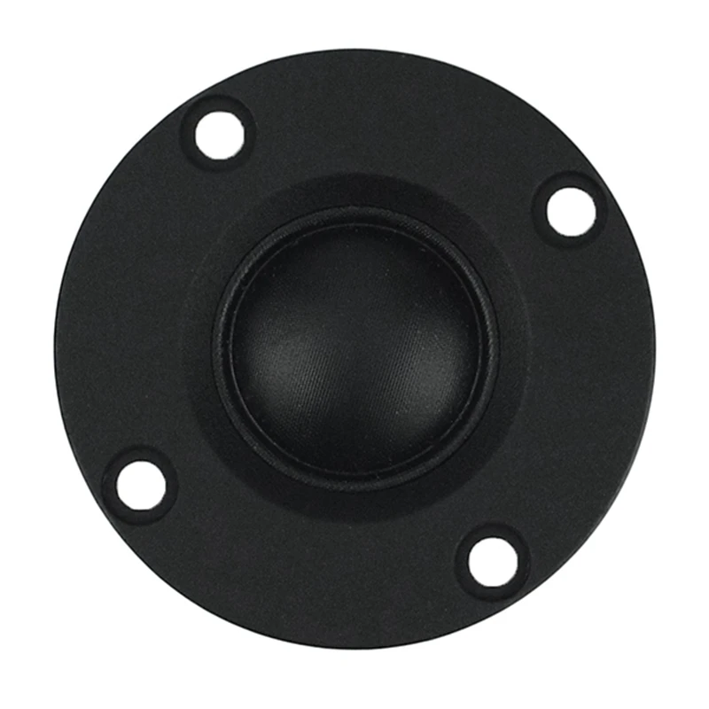 Tweeter Speaker 6 Ohm 30W Hifi Soft Dome Silk Film Treble Loudspeaker Neodymium Toothed Heat Sink 4Pcs
