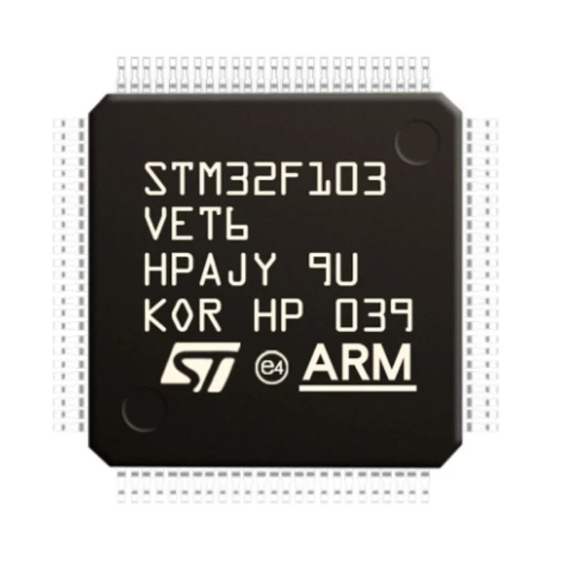 32 бит Микроконтроллер STM32F103VET6 QFP100 чип IC микроконтроллер 72 МГц 512KB(512K x 8)