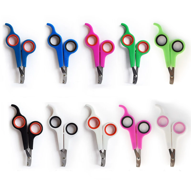 

Multicolor Pet Dog Cat Nail Clipper Professional Cutter Stainless Steel Grooming Clippers Scissors for Puppy Dogs Cats Clipper