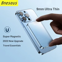 2022 new 10000mah portable magnetic wireless power bank 15w fast charger for iphone 13 12 14 13por max magsafe external battery