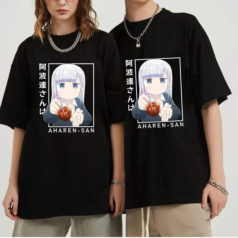

Japanese Anime Aharen Reina Shirt Men Women Unisex Casual Manga T-Shirt Male 90S