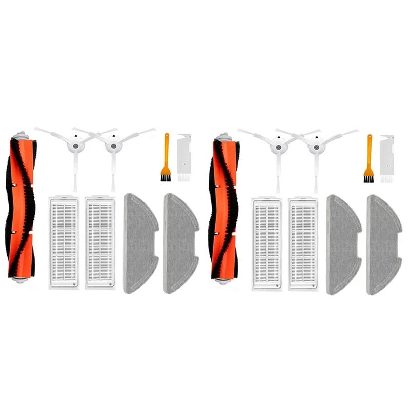 

2Set For Xiaomi Mi Robot Vacuum Mop 2 Lite Pro / MJSTL / MJST1S Robot Vacuum Cleaner Main Side Brush Hepa Filter Mop