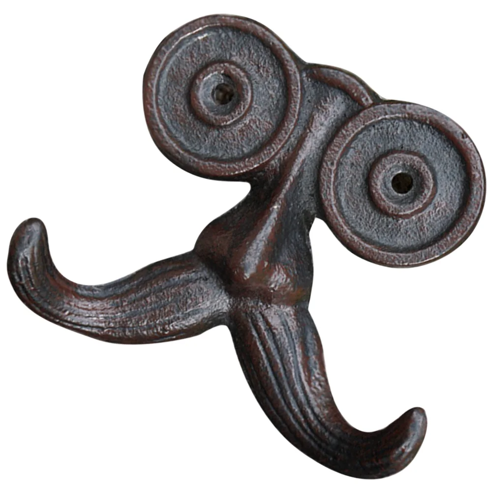 

Vintage Beard Cast Iron Wall Hook Metal Coat Hook Wall Mounted Hanger Hook